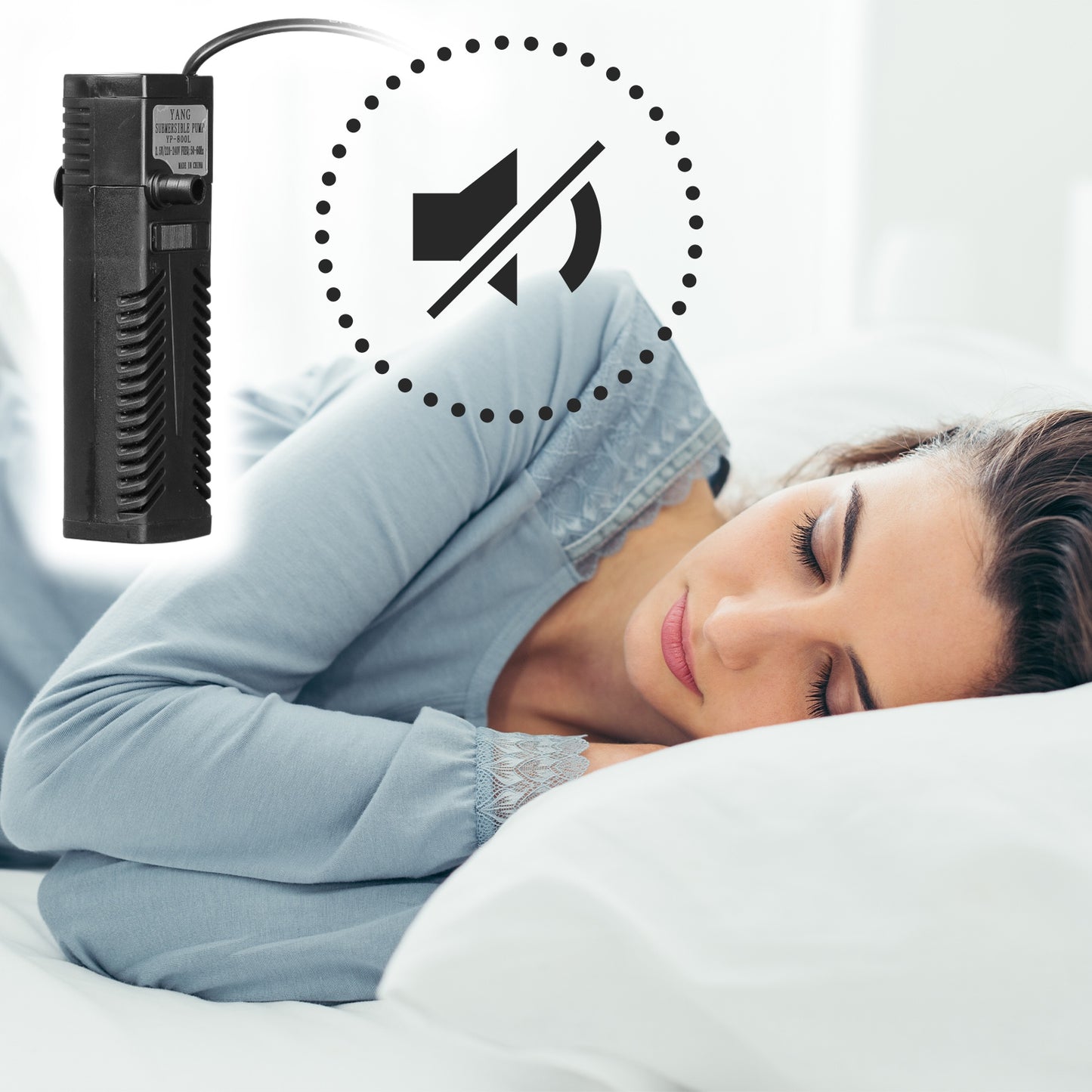 MAŽAS AKVARIUMAS SU ĮRANGA FILTRAS SU AERATORIUMI + APŠVIETIMAS 3L