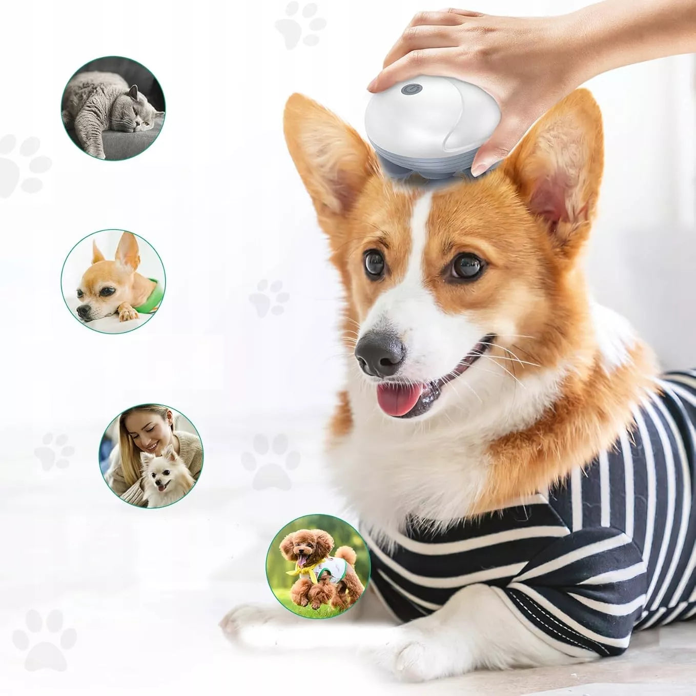 Elektrinis galvos masažuoklis – poilsis ir atsipalaidavimas