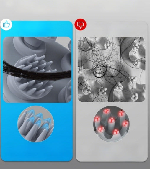 Elektrinis galvos masažuoklis – poilsis ir atsipalaidavimas