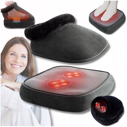 Elektrinis Shiatsu masažuoklis – pėdoms ir kojoms, su šildymu, gerina kraujotaką