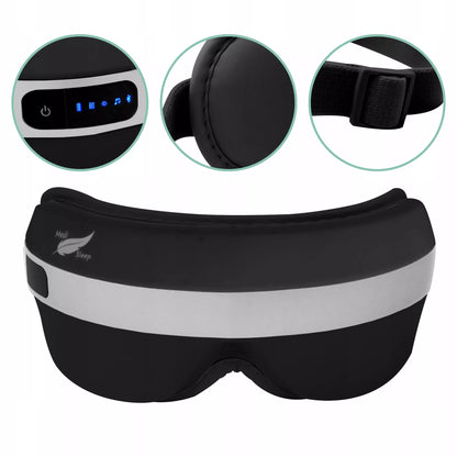 Veido ir akių masažuoklis su šildymu, 4 režimai, Bluetooth