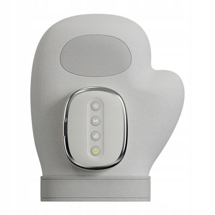 Pneumatinis rankų masažuoklis su akupresūros funkcija, pilkas