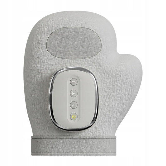 Pneumatinis rankų masažuoklis su akupresūros funkcija, pilkas