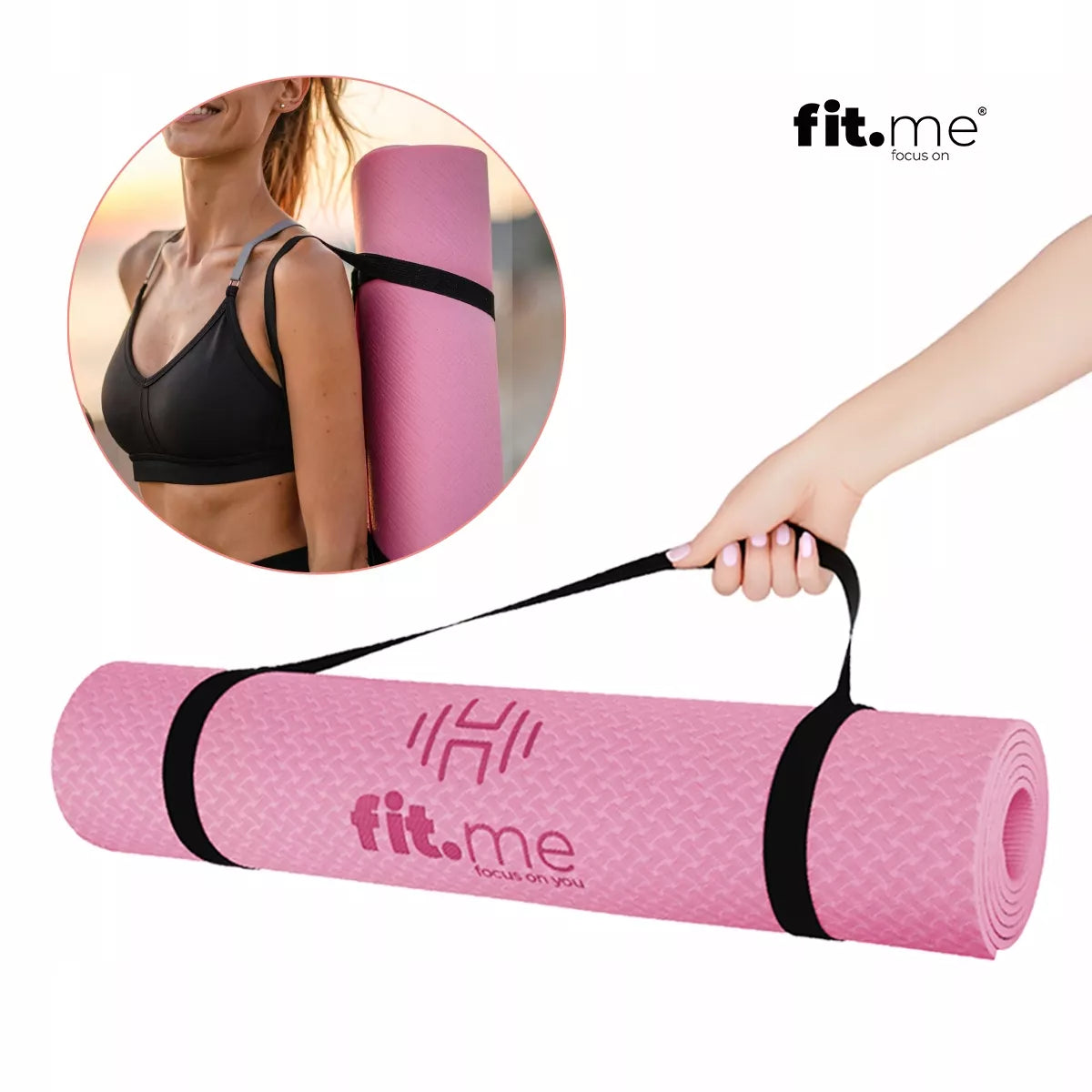 Neslystantis kilimėlis  – joga, pilates, gimnastika