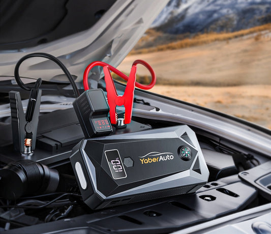 Itin galingas automobilio užvedimo įkroviklis / paleidimo įrenginys 26800mAh 4000A