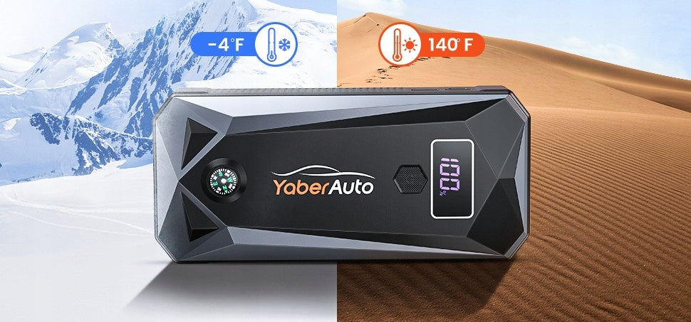 Itin galingas automobilio užvedimo įkroviklis / paleidimo įrenginys 26800mAh 4000A