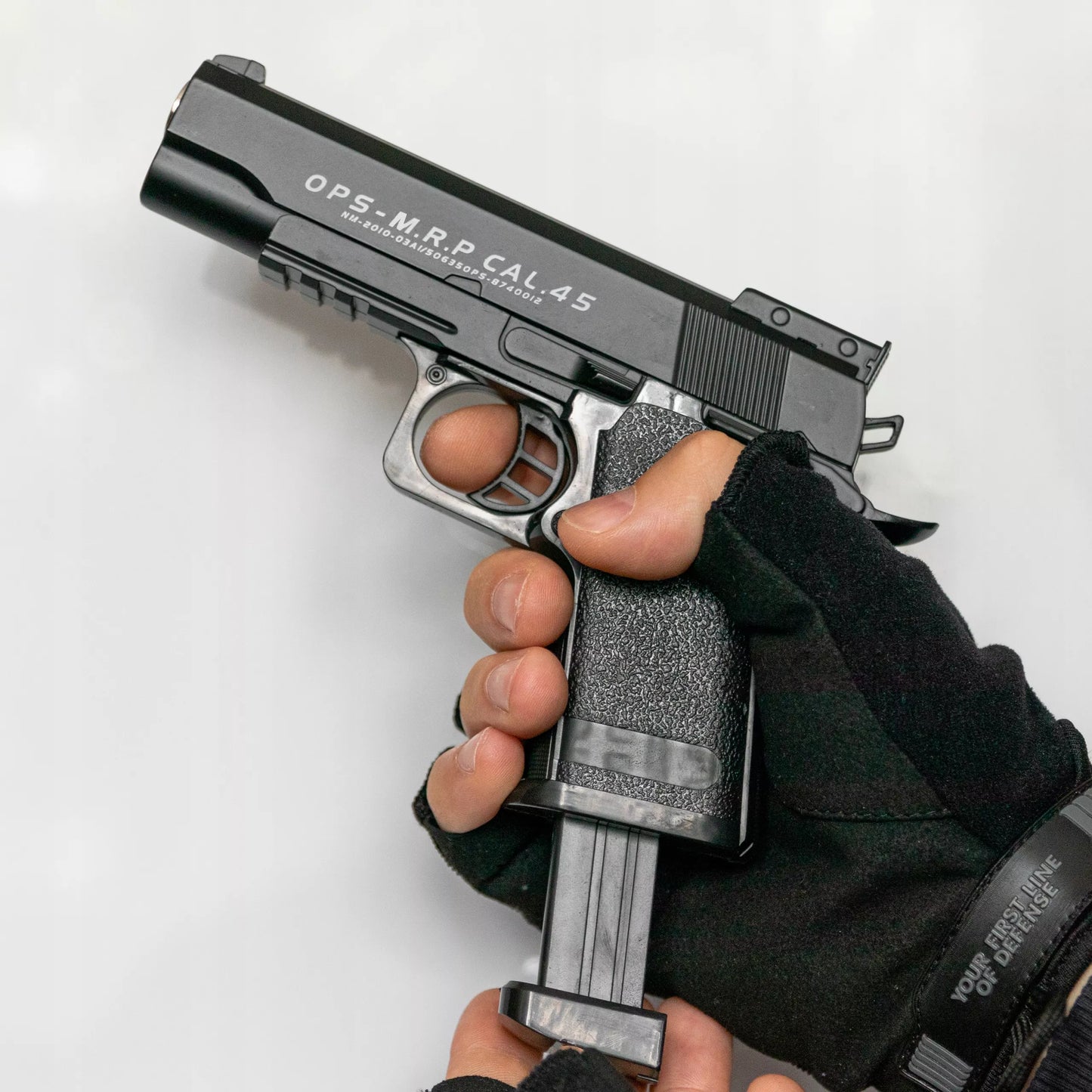 METALINIS PILSTOLAS PLASTIKINIAMS KAMUOLIUKAMS KOPIJA COLT METAL + 800 KAMUOLIUKŲ