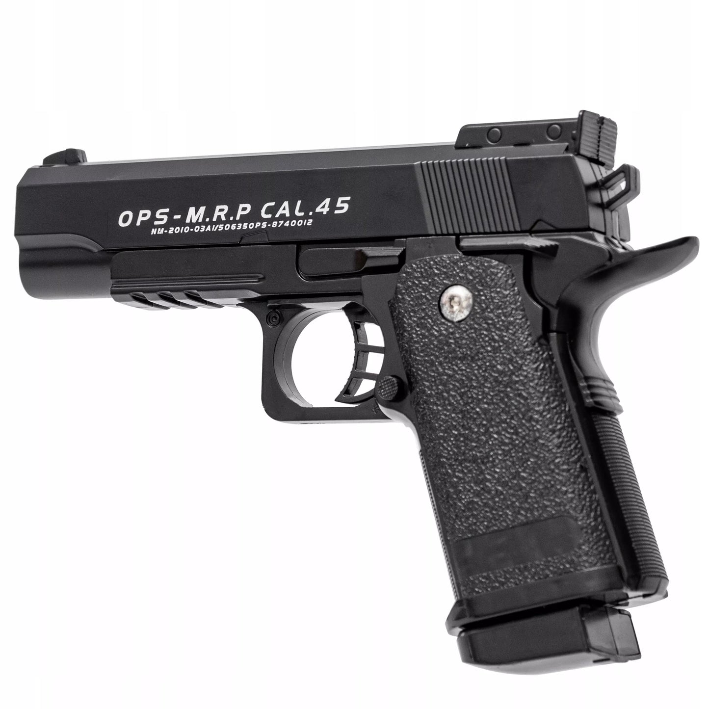 METALINIS PILSTOLAS PLASTIKINIAMS KAMUOLIUKAMS KOPIJA COLT METAL + 800 KAMUOLIUKŲ