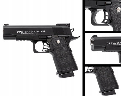 METALINIS ŠRATO PISTOLETAS PLASTIKINIAI ŠARATAI KOPIJA IMITACIJA METALAS + 800 ŠARATŲ