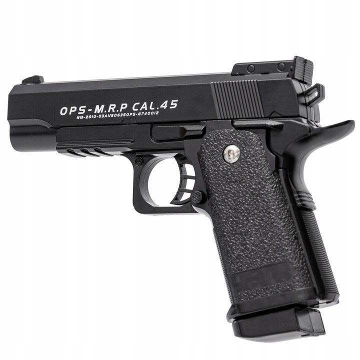 METALINIS ŠRATO PISTOLETAS PLASTIKINIAI ŠARATAI KOPIJA IMITACIJA METALAS + 800 ŠARATŲ