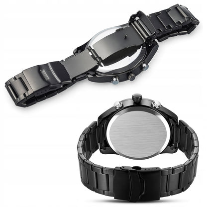 Išmanus laikrodis su mini kamera, diktofonu ir judesio jutikliu