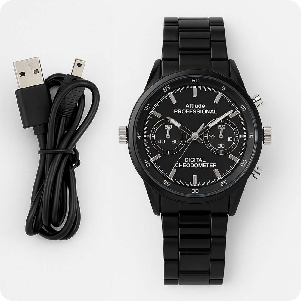 Išmanus laikrodis su mini kamera, diktofonu ir judesio jutikliu