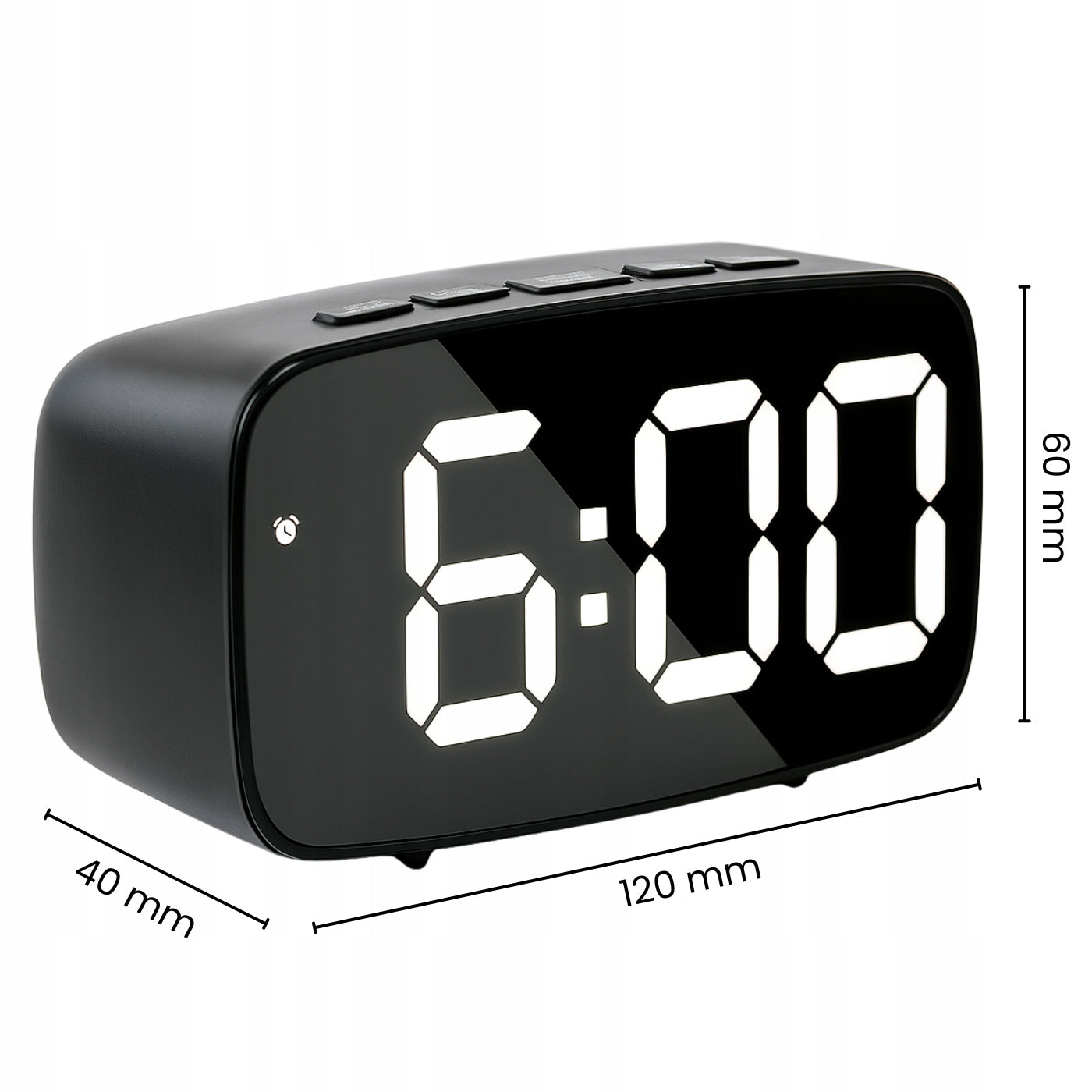 Mini WiFi šnipinėjimo kamera, paslėpta Android žadintuve, su judesio aptikimu ir nuotoline peržiūra