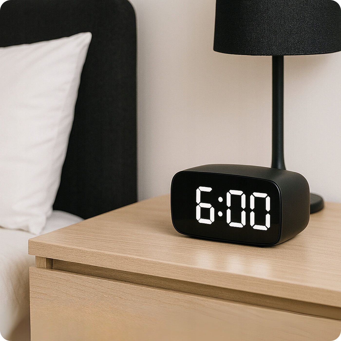 Mini WiFi šnipinėjimo kamera, paslėpta Android žadintuve, su judesio aptikimu ir nuotoline peržiūra