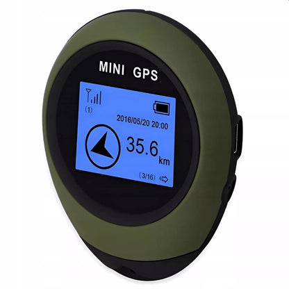 Mini GPS lokatorius turistinis (miškui, grybavimui), palydovinė navigacija