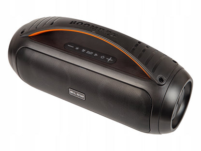 Galingas Bluetooth garsiakalbis Nešiojamas Boombox su mikrofonu, nuotolinio valdymo pulteliu, USB, SD, FM, KARAOKE