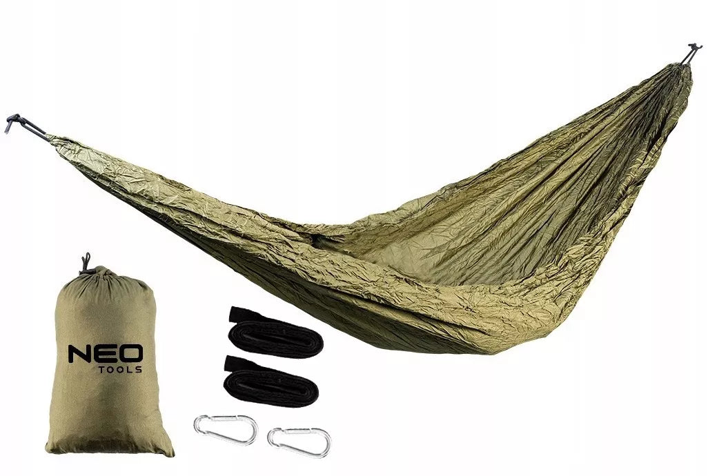 STIPRUS HAMAKAS 200KG SODUI SURVIVALINIS TURISTINIS NEO TOOLS
