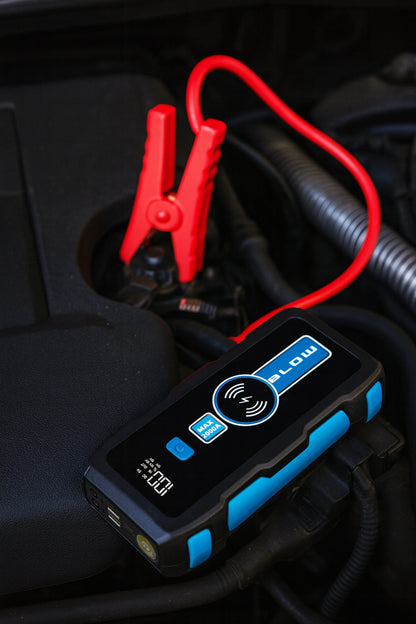 Galingas startuolis 2000A, Powerbank, LED, Užvedimo įrenginys 12000mAh