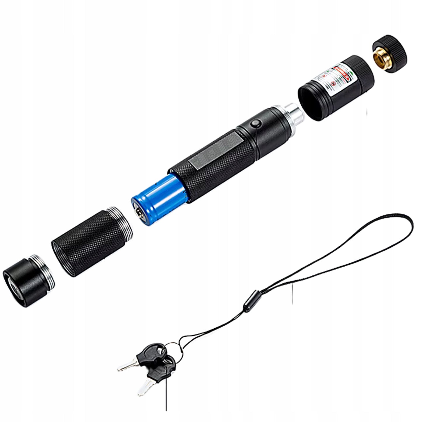 Galingas Žalias Lazerinis Rodiklis ULTRA 90000W Mega Nuotolis 4in1 Lazeris