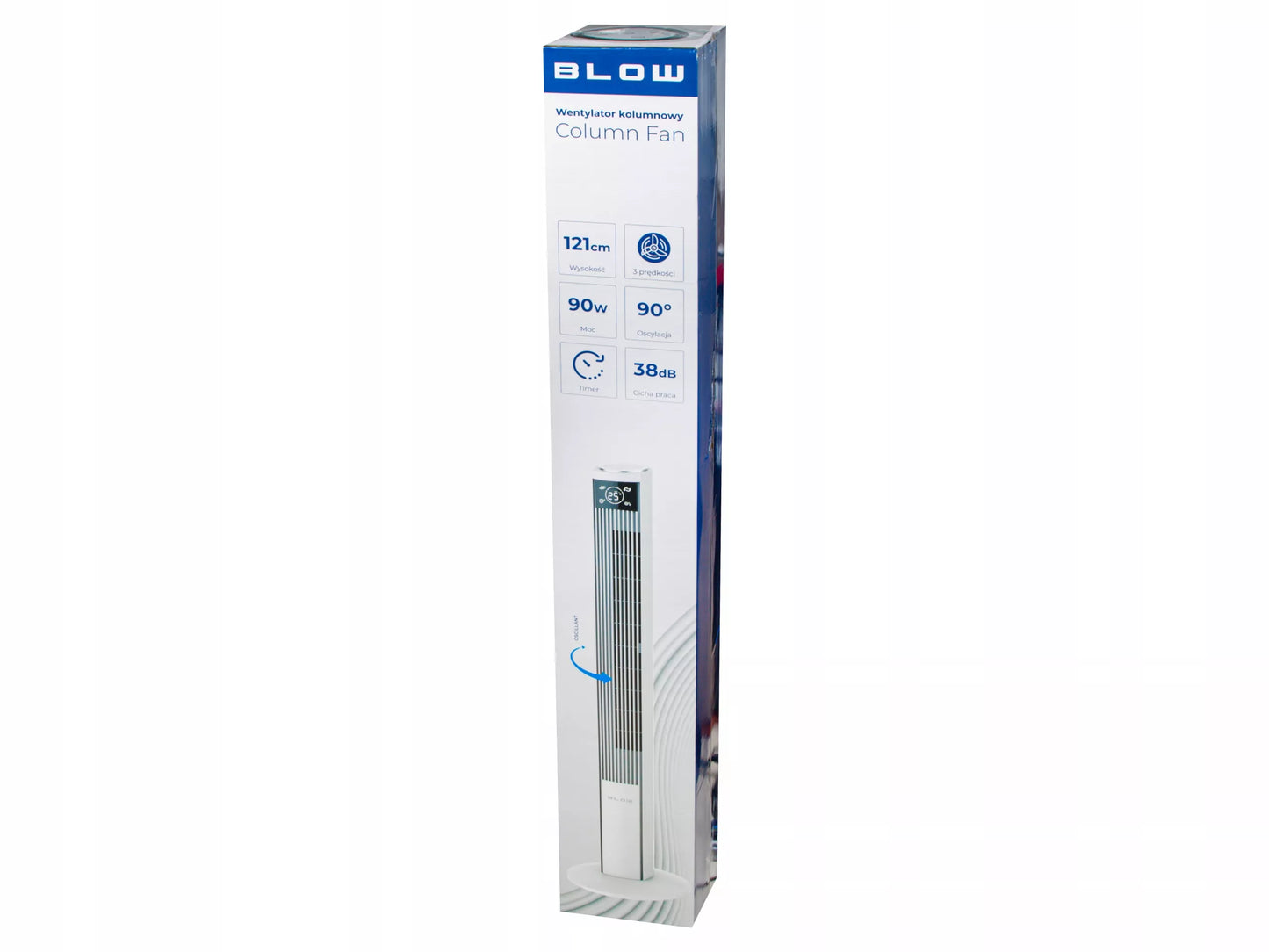 Galingas grindinis ventiliatorius, tylus XXL