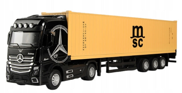 Modelis vilkiko su puspriekabe MERCEDES, mastelis 1:43