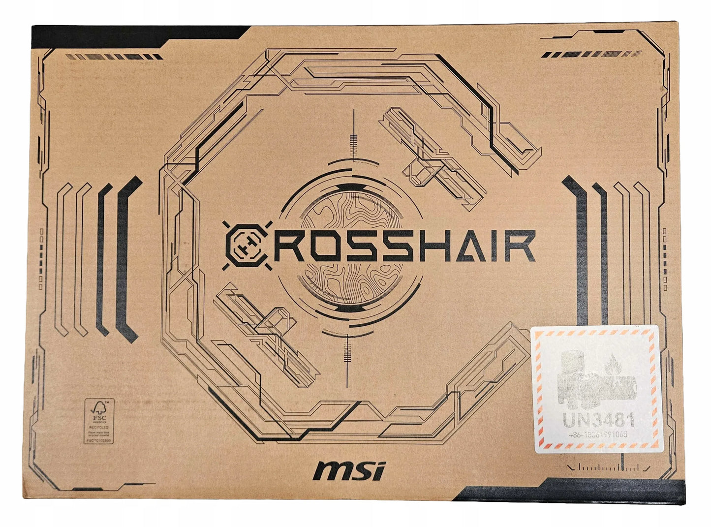 MSI Crosshair 18HX AI žaidimų nešiojamas kompiuteris 18" QHD+ 240Hz / Core Ultra 9 / RTX 5070 / 32GB RAM / 2TB SSD