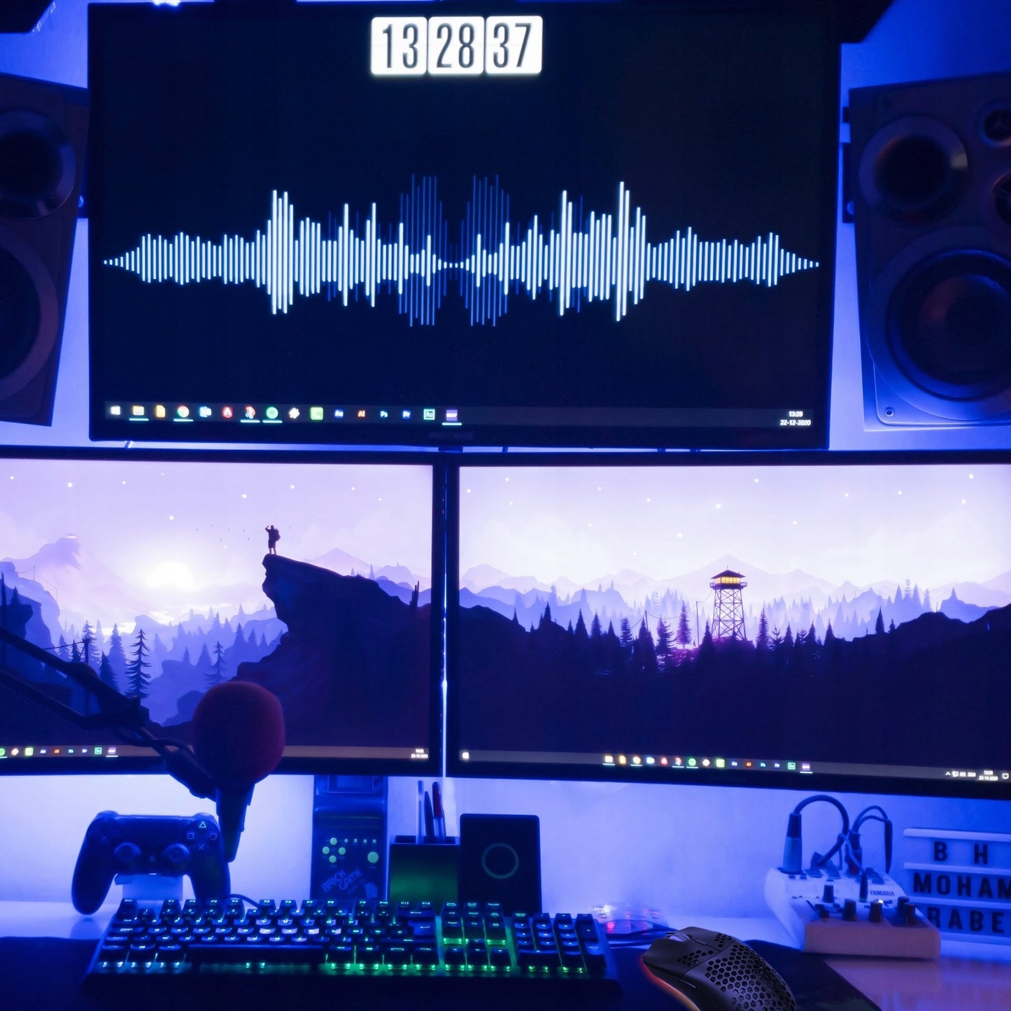 Belaidė žaidimų pelė - RGB