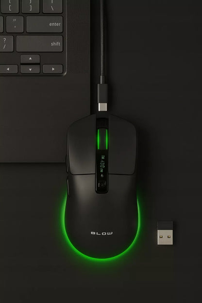 Belaidė Kompiuterinė Optinė Žaidimų Pelė USB Bluetooth 2.4G