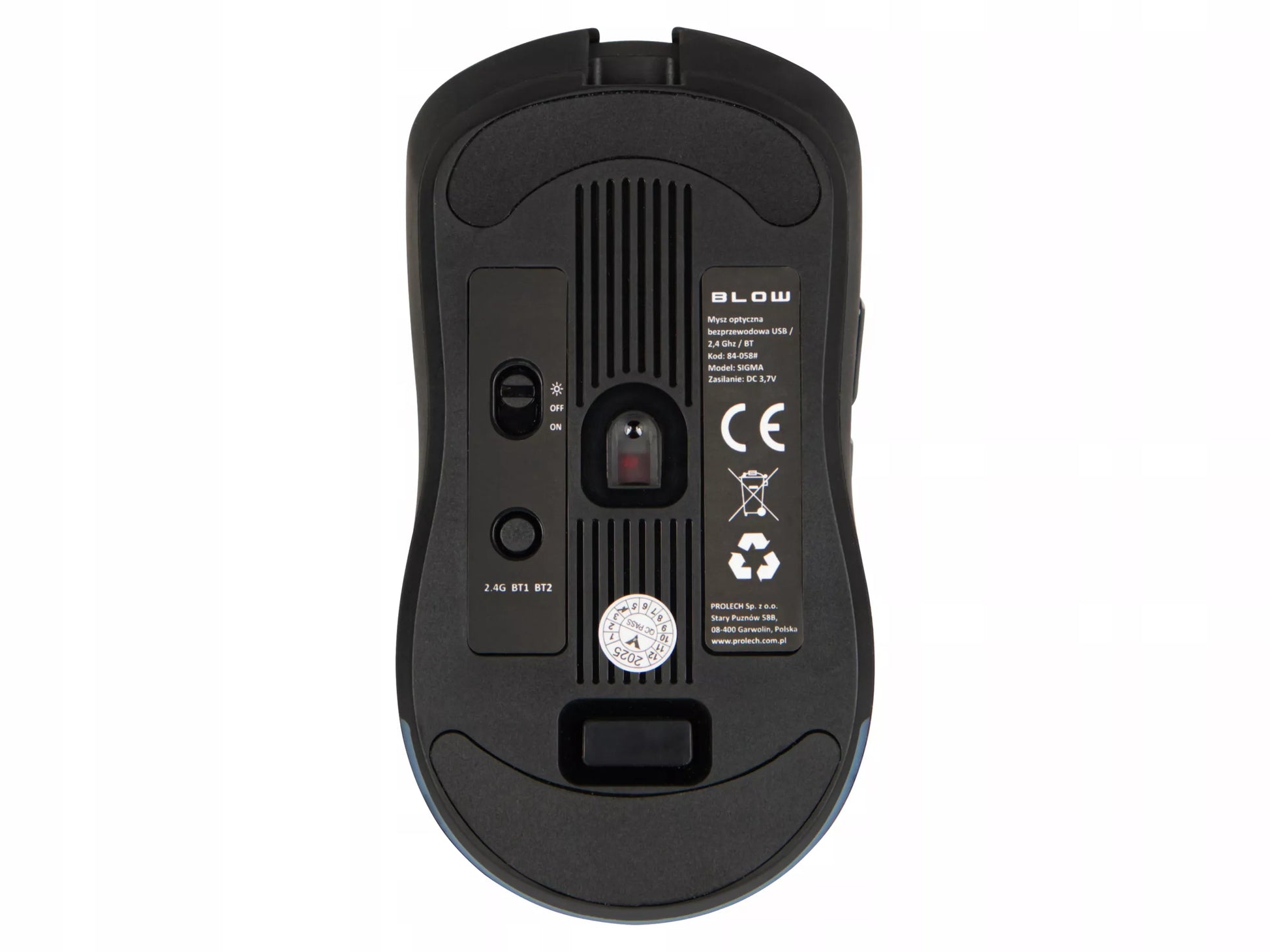 Belaidė Kompiuterinė Optinė Žaidimų Pelė USB Bluetooth 2.4G