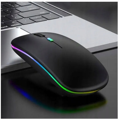 MYSZ Myszka Žaidimų RGB Belaidė 1200 DPI Kompiuteriui / Nešiojamam Kompiuteriui