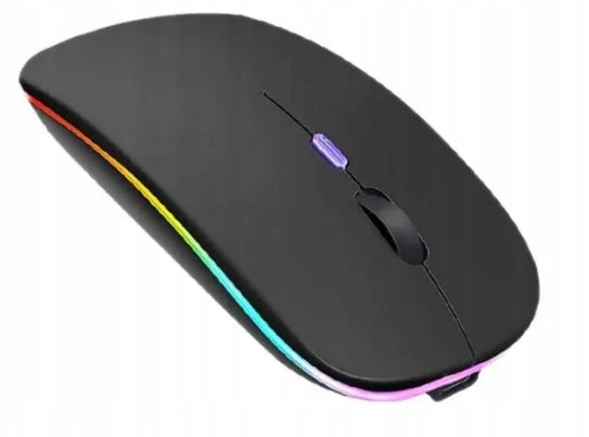 MYSZ Myszka Žaidimų RGB Belaidė 1200 DPI Kompiuteriui / Nešiojamam Kompiuteriui