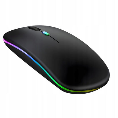 MYSZ Myszka Žaidimų RGB Belaidė 1200 DPI Kompiuteriui / Nešiojamam Kompiuteriui