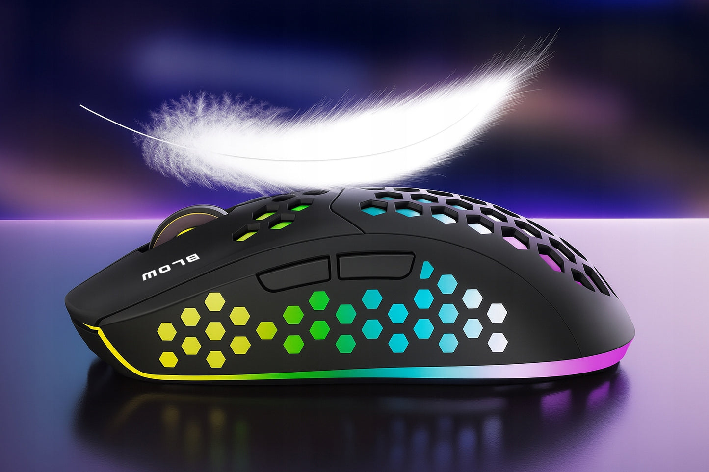 Belaidė žaidimų pelė - Neon