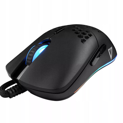 Laidinė žaidimų pelė - RGB apšvietimas - Optinis jutiklis 12400 DPI