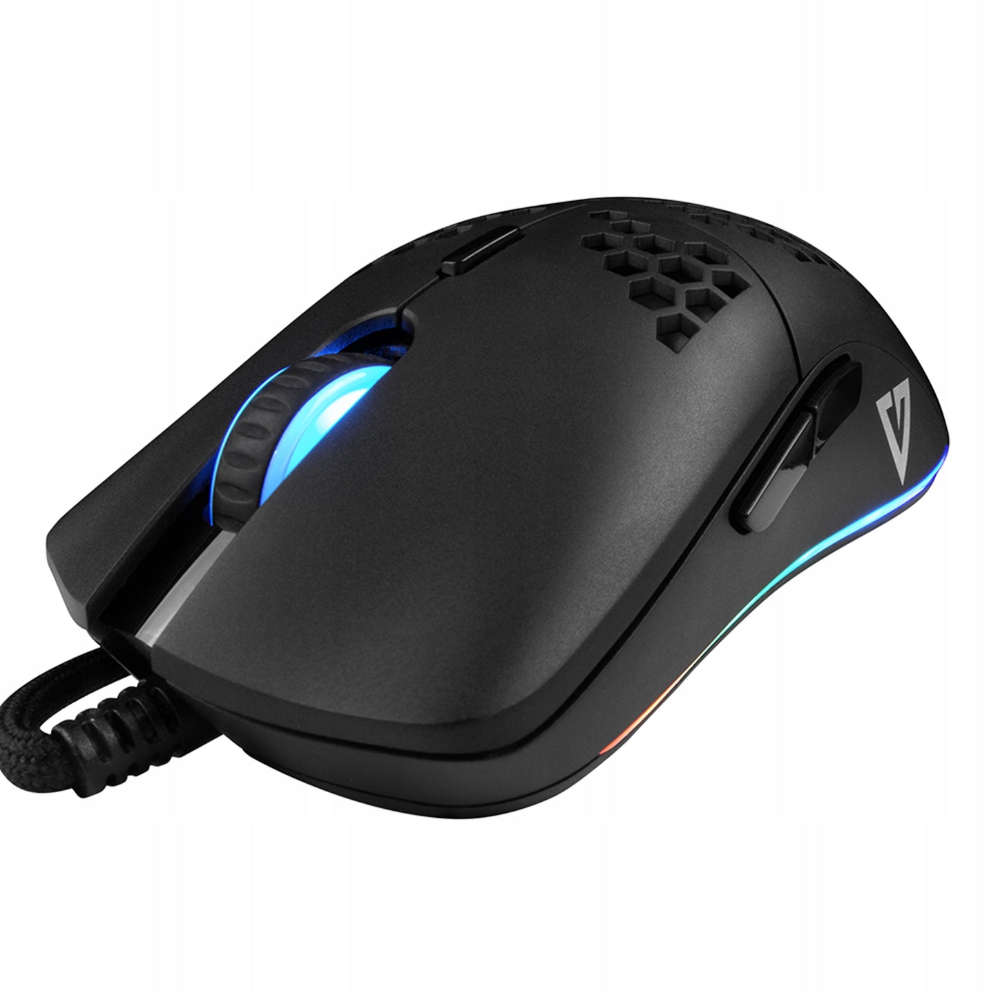 Laidinė žaidimų pelė - RGB apšvietimas - Optinis jutiklis 12400 DPI