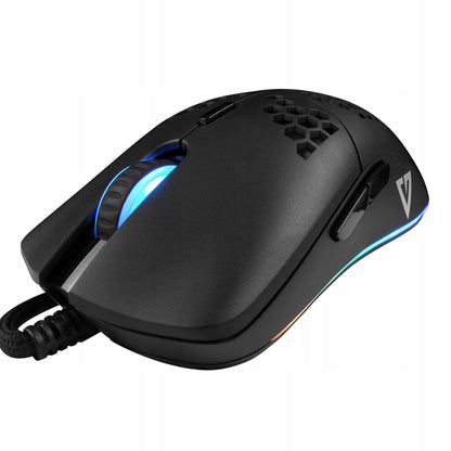 Laidinė žaidimų pelė - RGB apšvietimas - Optinis jutiklis 12400 DPI