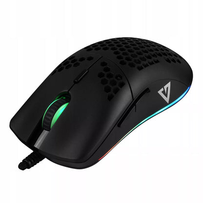 Laidinė žaidimų pelė - RGB apšvietimas - Optinis jutiklis 12400 DPI