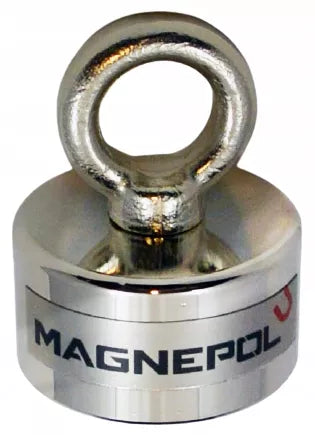 Neodiminio magnetas 85kg UM42 laikiklis 42x23 žvejybai, paieškai, lynui