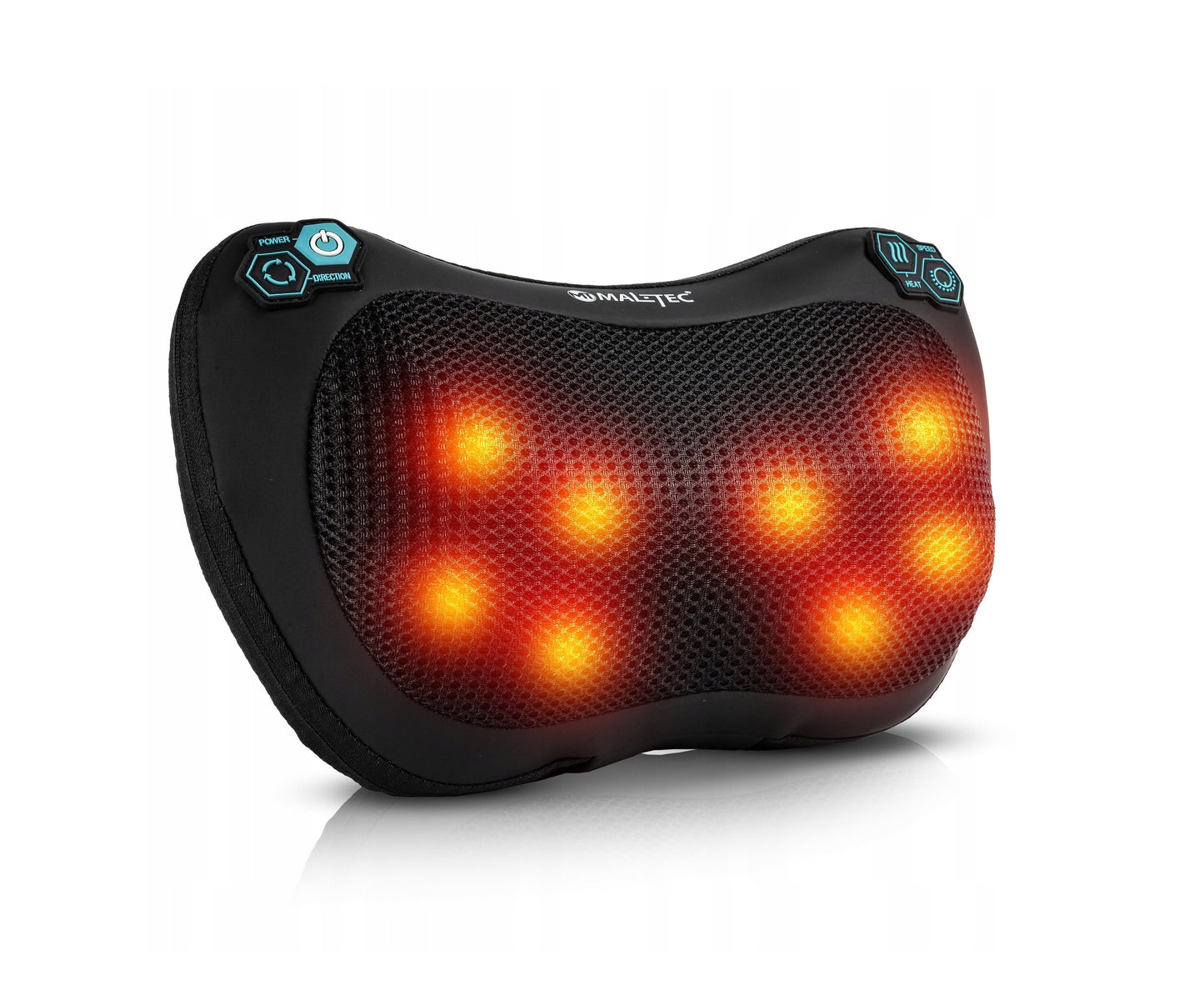 Masažuojanti pagalvė su šildymo funkcija – nugaros ir kaklo masažuoklis