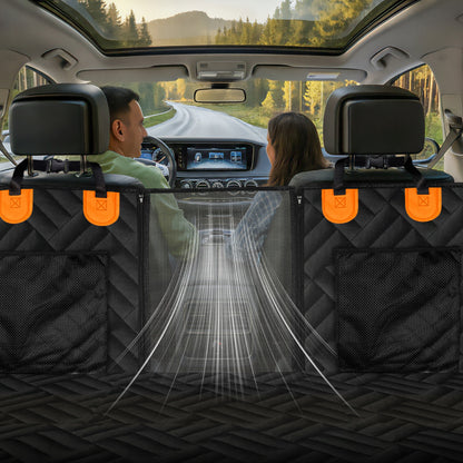 Sustandintas Kilimėlis Šuniui Automobilyje – Stabilus Sėdynės Užvalkalas