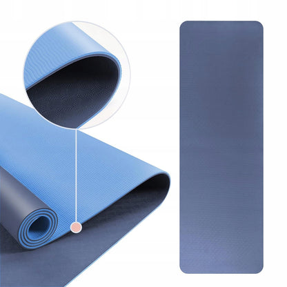 Neslystantis jógos mankštos kilimėlis sporto salei, treniruotėms TPE 180