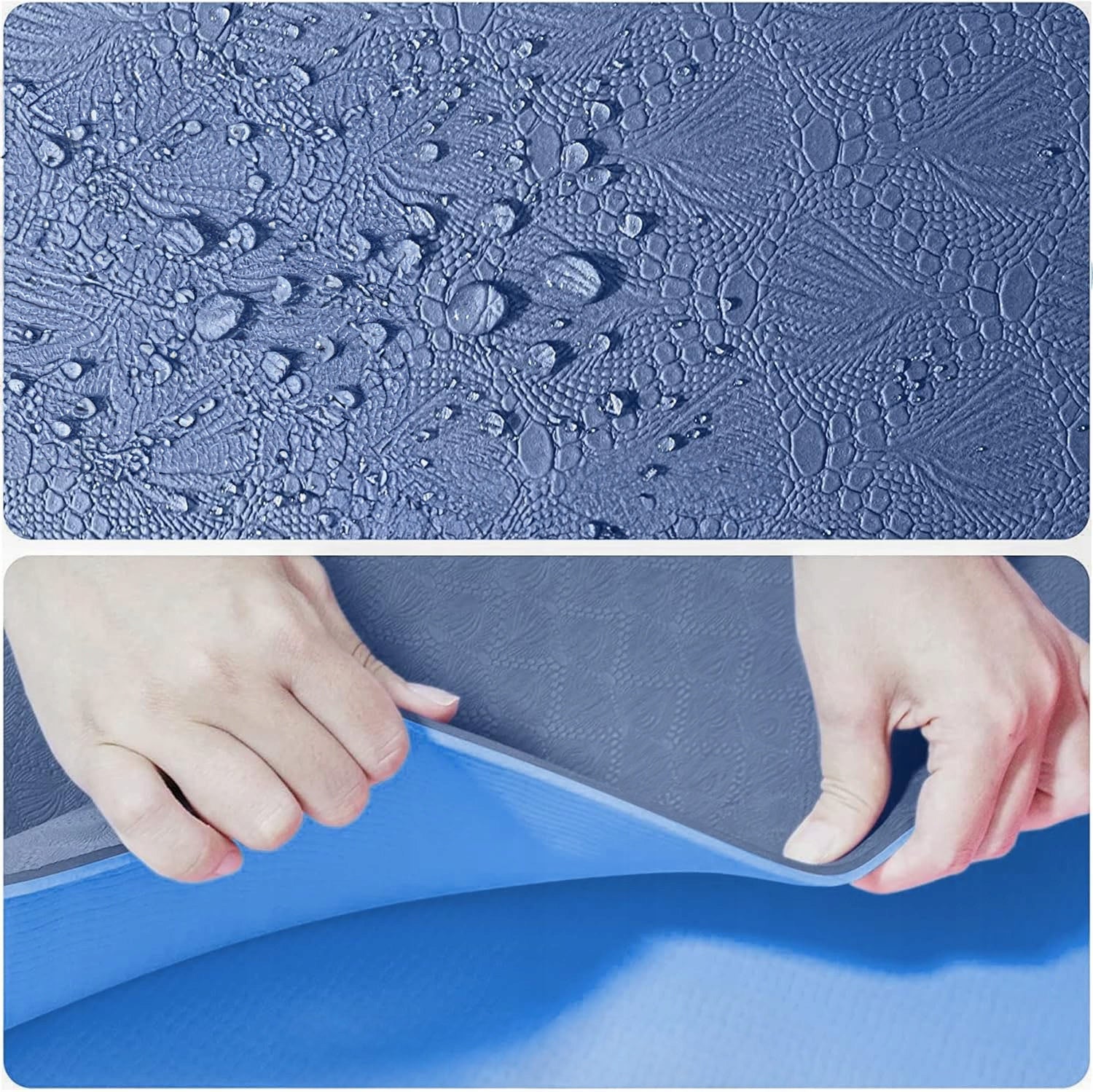 Neslystantis jógos mankštos kilimėlis sporto salei, treniruotėms TPE 180