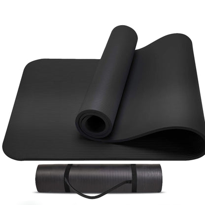 Guminis jogos ir pilateso kilimėlis treniruotėms sporto salėje