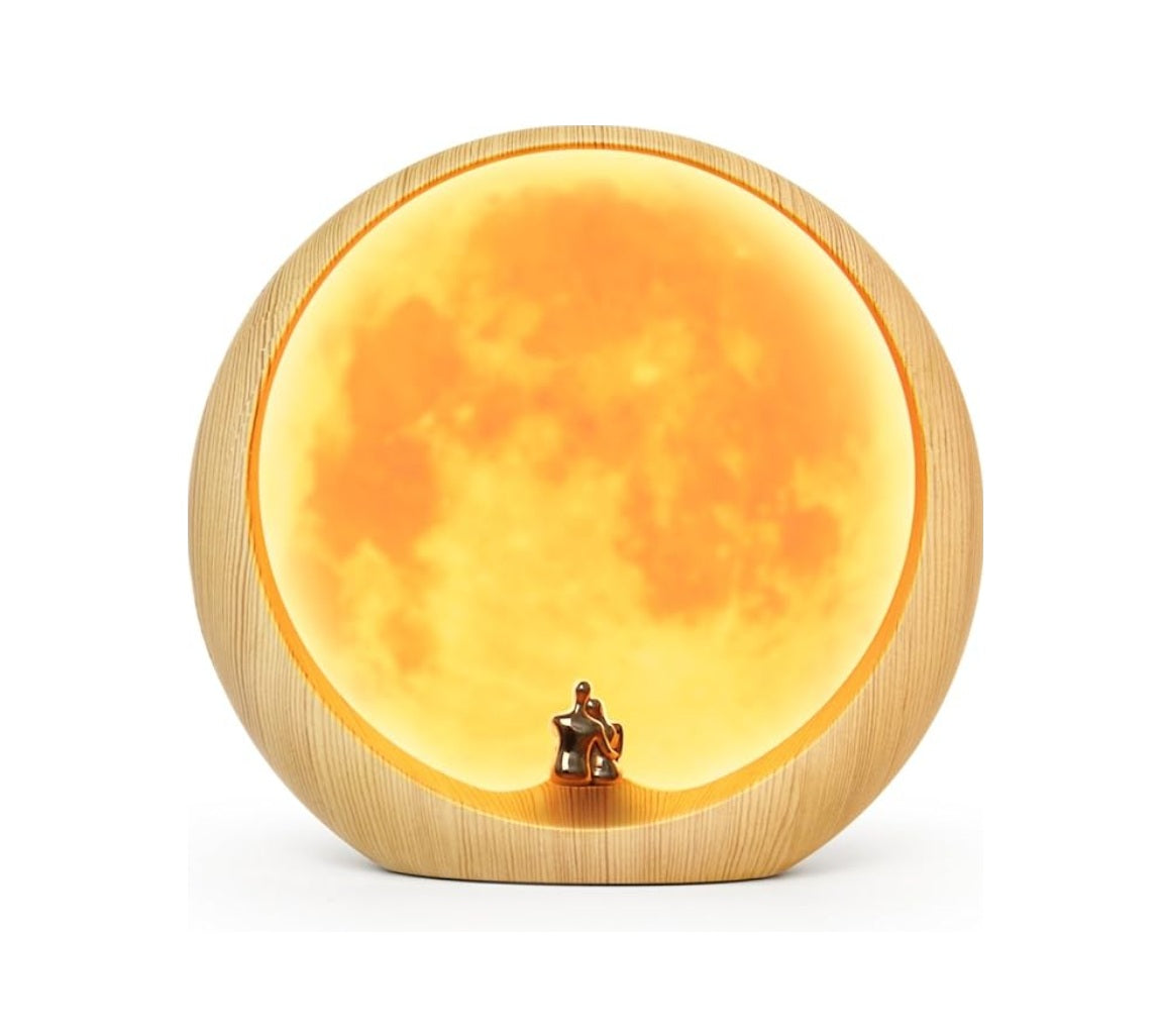 Mėnulio formos LED naktinė lempa