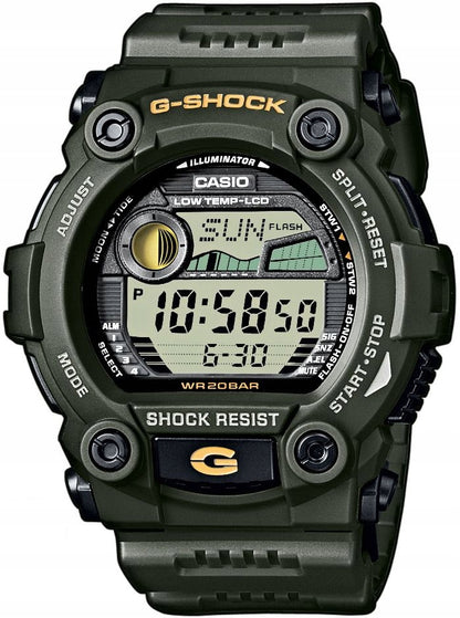 Vyriškas Laikrodis Casio G-Shock G-7900-3DR – Atsparumas ir Lauko Funkcijos