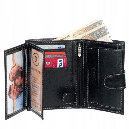 Vyriškas Dovanų Rinkinys: Odinė Piniginė ir Krynicki Diržas 115 cm