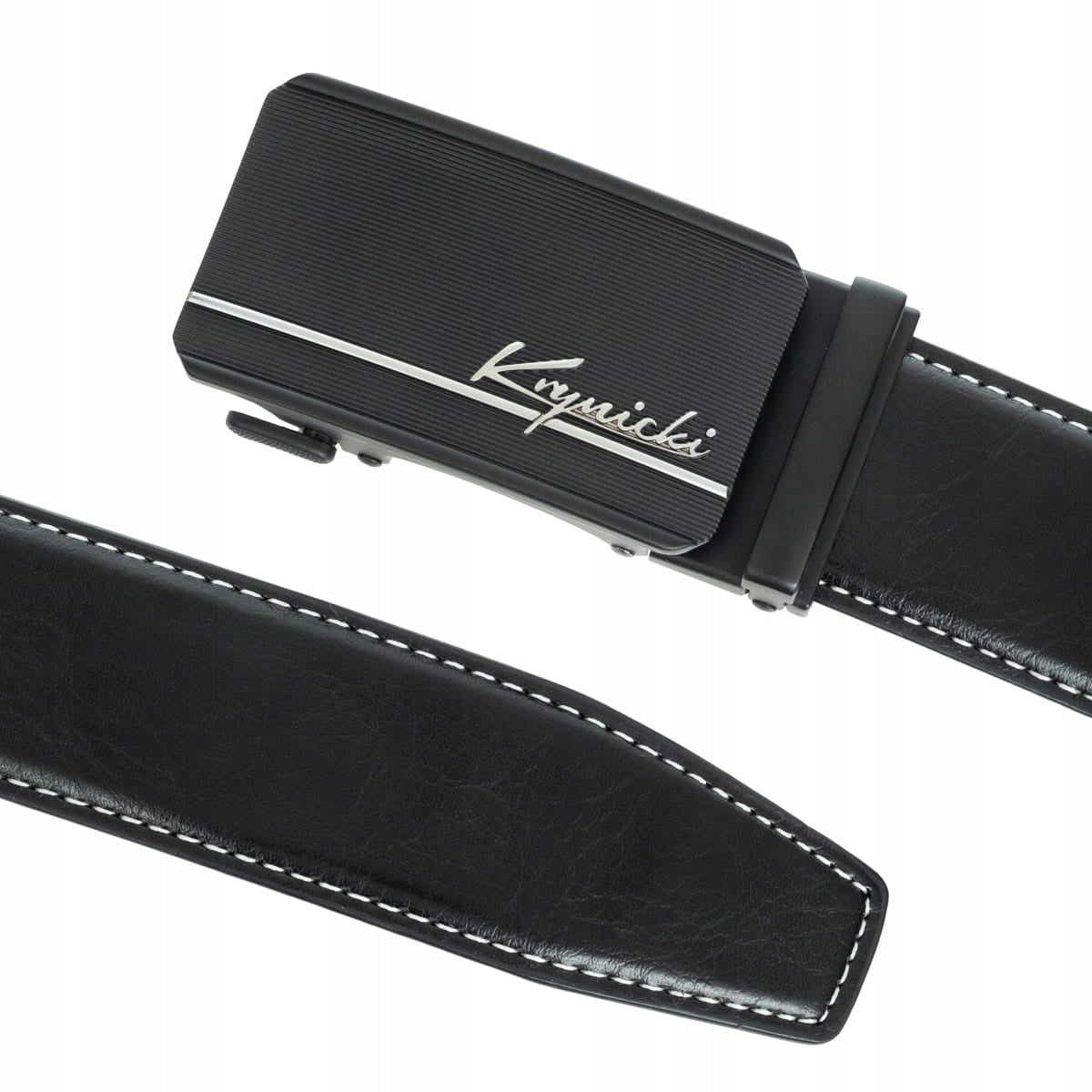 Vyriškas Dovanų Rinkinys: Odinė Piniginė ir Krynicki Diržas 115 cm