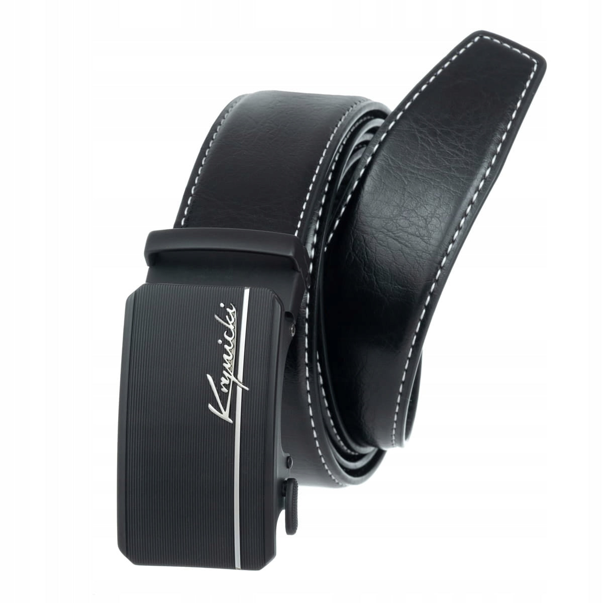 Vyriškas Dovanų Rinkinys: Odinė Piniginė ir Krynicki Diržas 115 cm