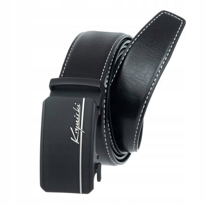 Vyriškas Dovanų Rinkinys: Odinė Piniginė ir Krynicki Diržas 115 cm