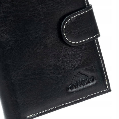 Vyriškas Dovanų Rinkinys: Odinė Piniginė ir Krynicki Diržas 115 cm